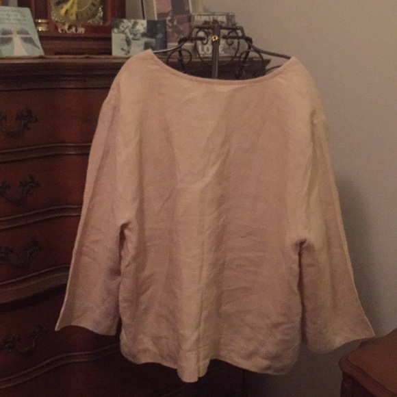 Linen shirt very earthy - Picture 3 of 4